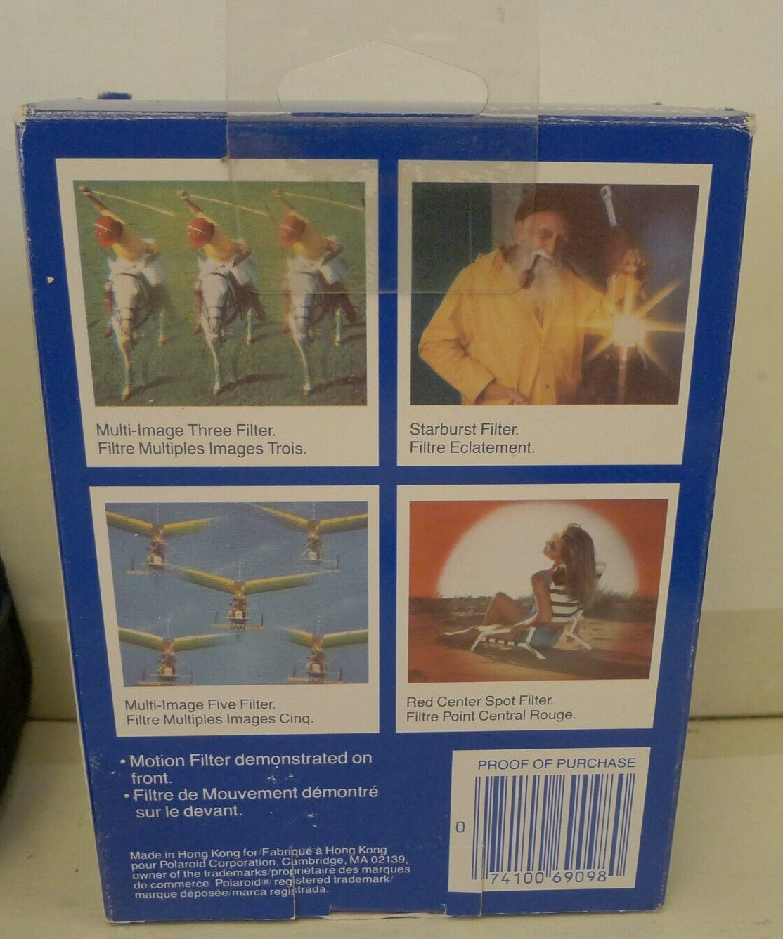 Polaroid Cokin Special Effects Filters +Zipper Case for Spectra System Cameras
