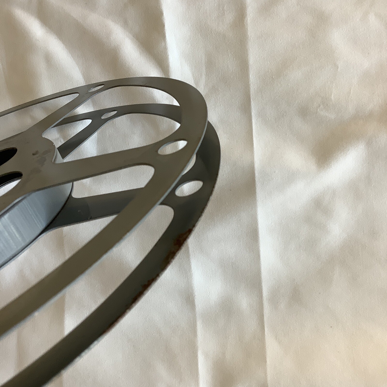 Mild Rust & Paint Chiped 16mm Film Take Up Reel 10.5″ Dia For Art Projects?