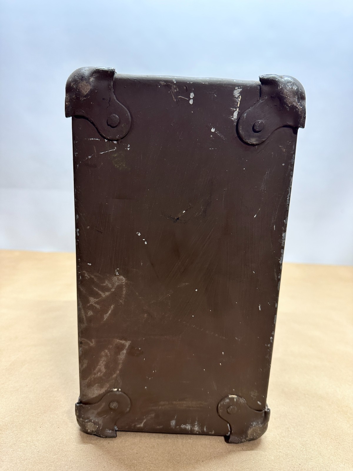 US Military Film 8M1 Movie Reel Field Box Metal Canister Transport Case ICC-32A
