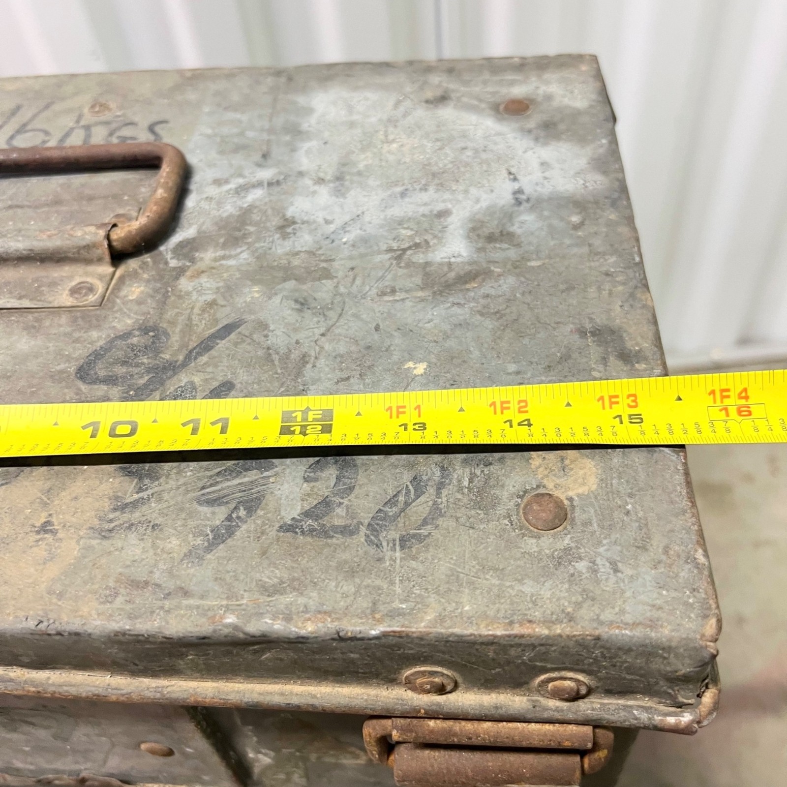 Vintage Collectible Metal Works Movie Reel Carrying Case