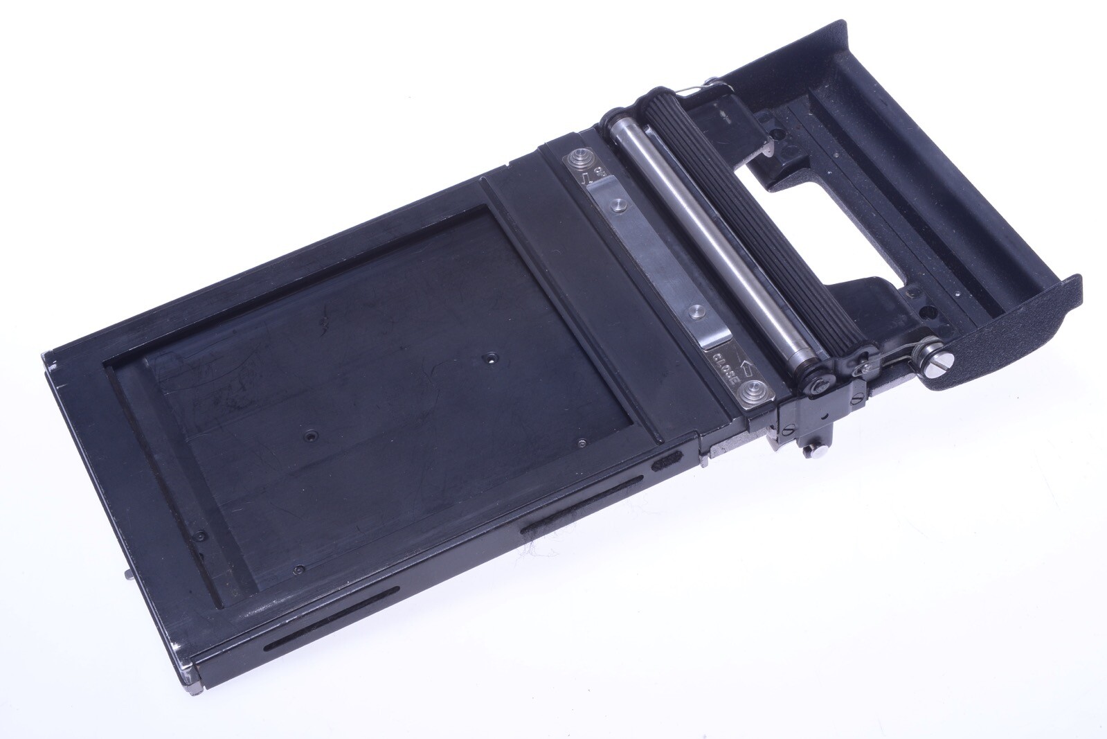 ✅ POLAROID 500 LAND SINGLE SHEET FILM HOLDER ADAPTER FITS GRAFLOK BACK CAMERA