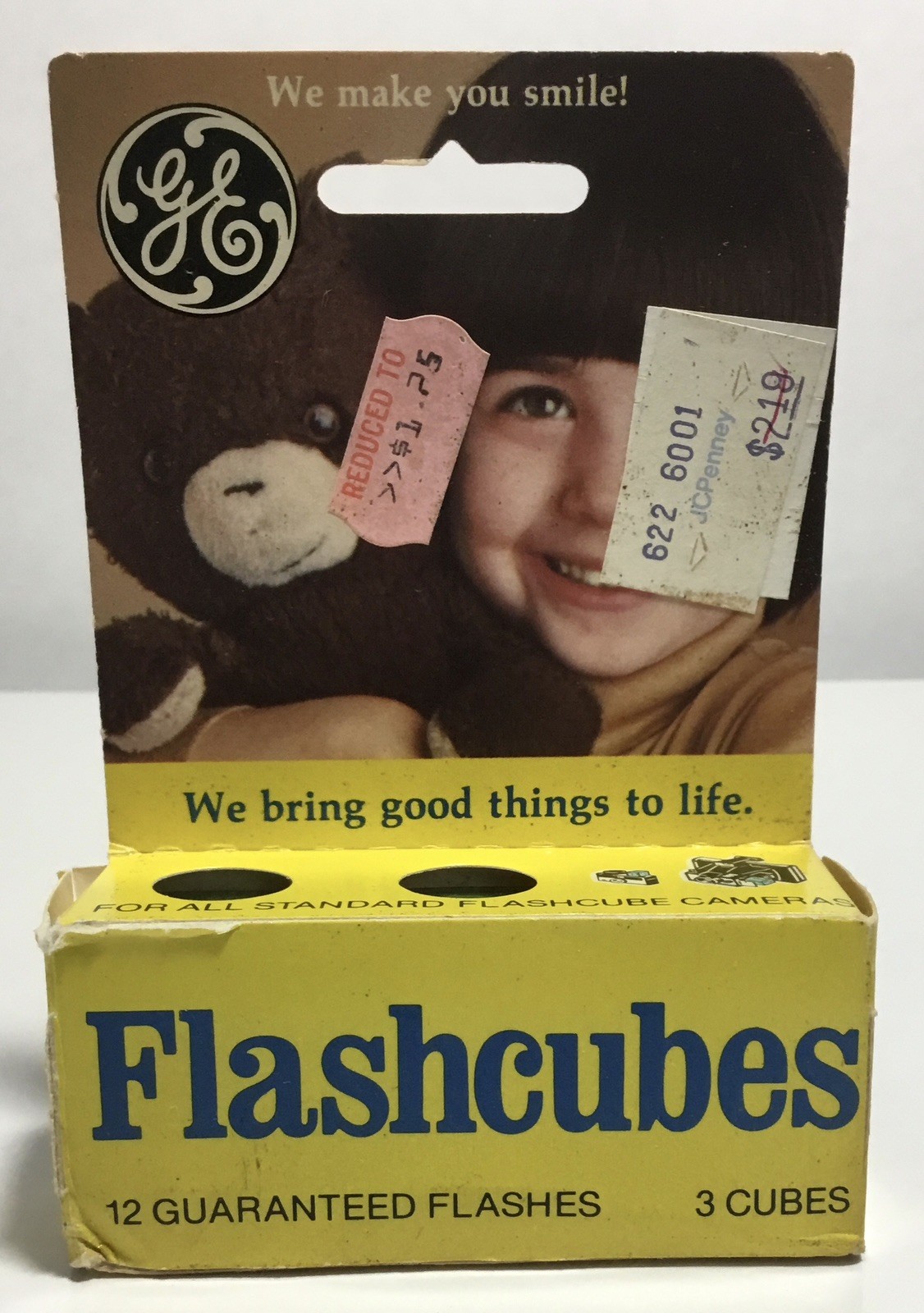 Flash Cubes, GE Lot of 10 boxes, 30 Cubes Total, 120 Flashes, In Box, All Unused