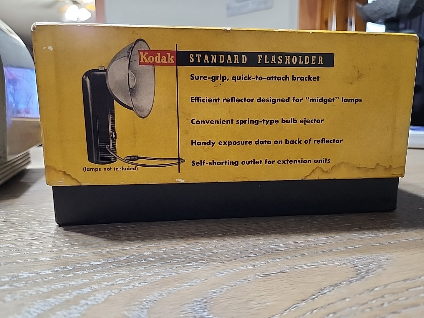 Vintage Kodak Standard Flasholder W/ Reflector & Flashguard