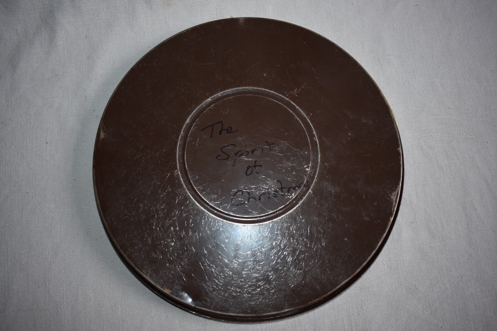 Vintage 16MM Film The Spirit of Christmas Lutheran Church Goldberg Bros Reel Can