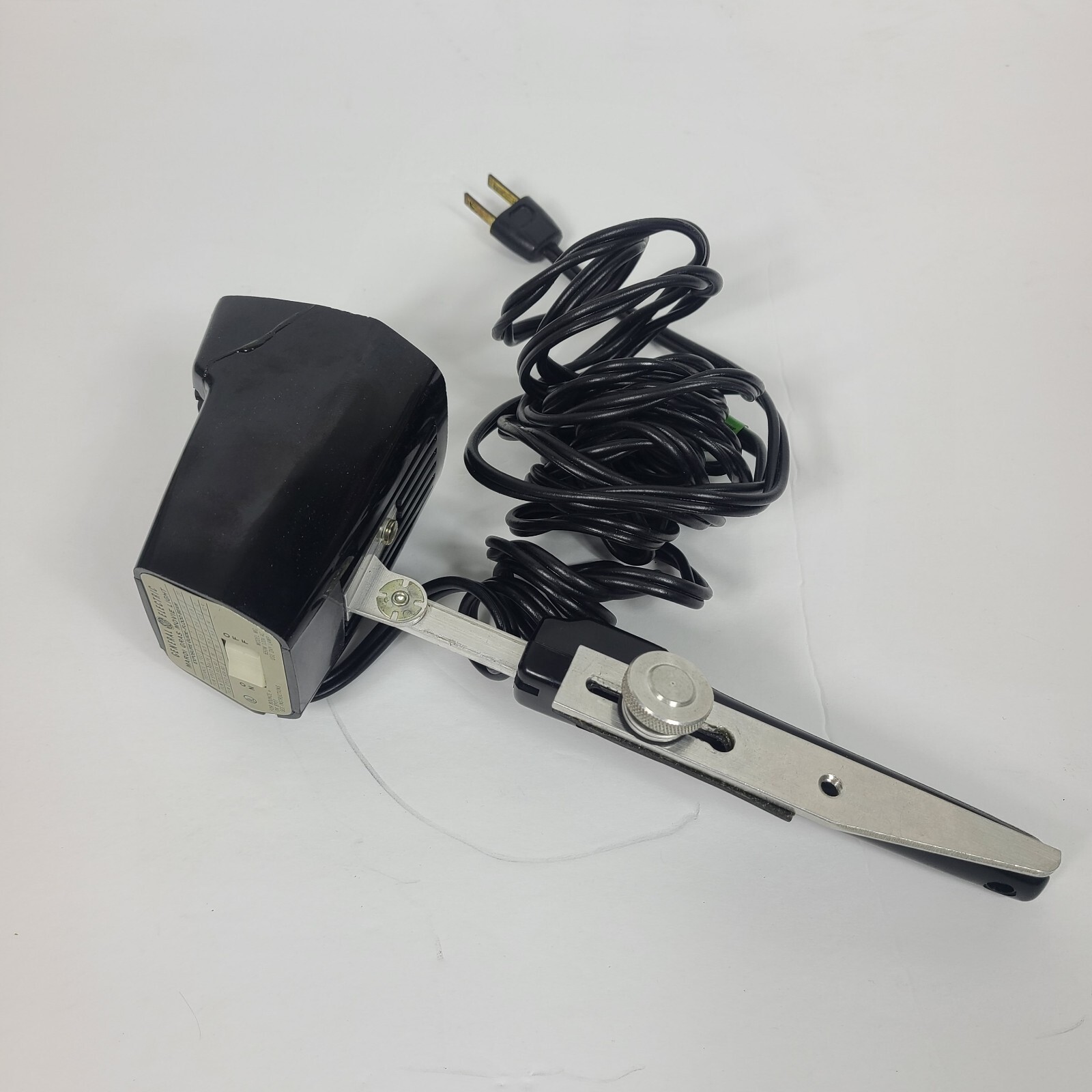 GE General Elec Mardi Gras Movie Light Camera Universal Model MG-1 Tested Bright