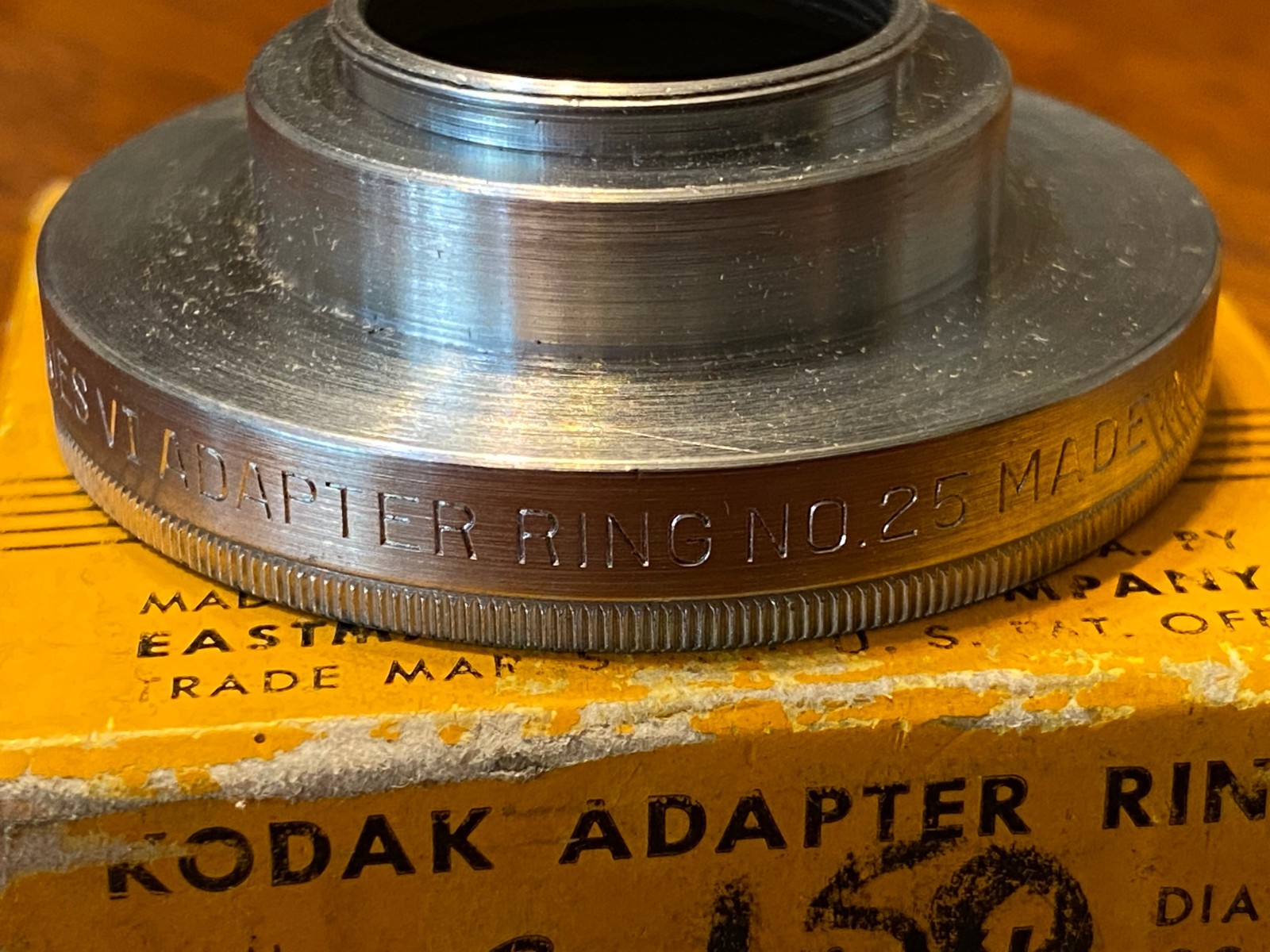 Kodak Series VI Adapter Ring N0. 25 Camera Lens