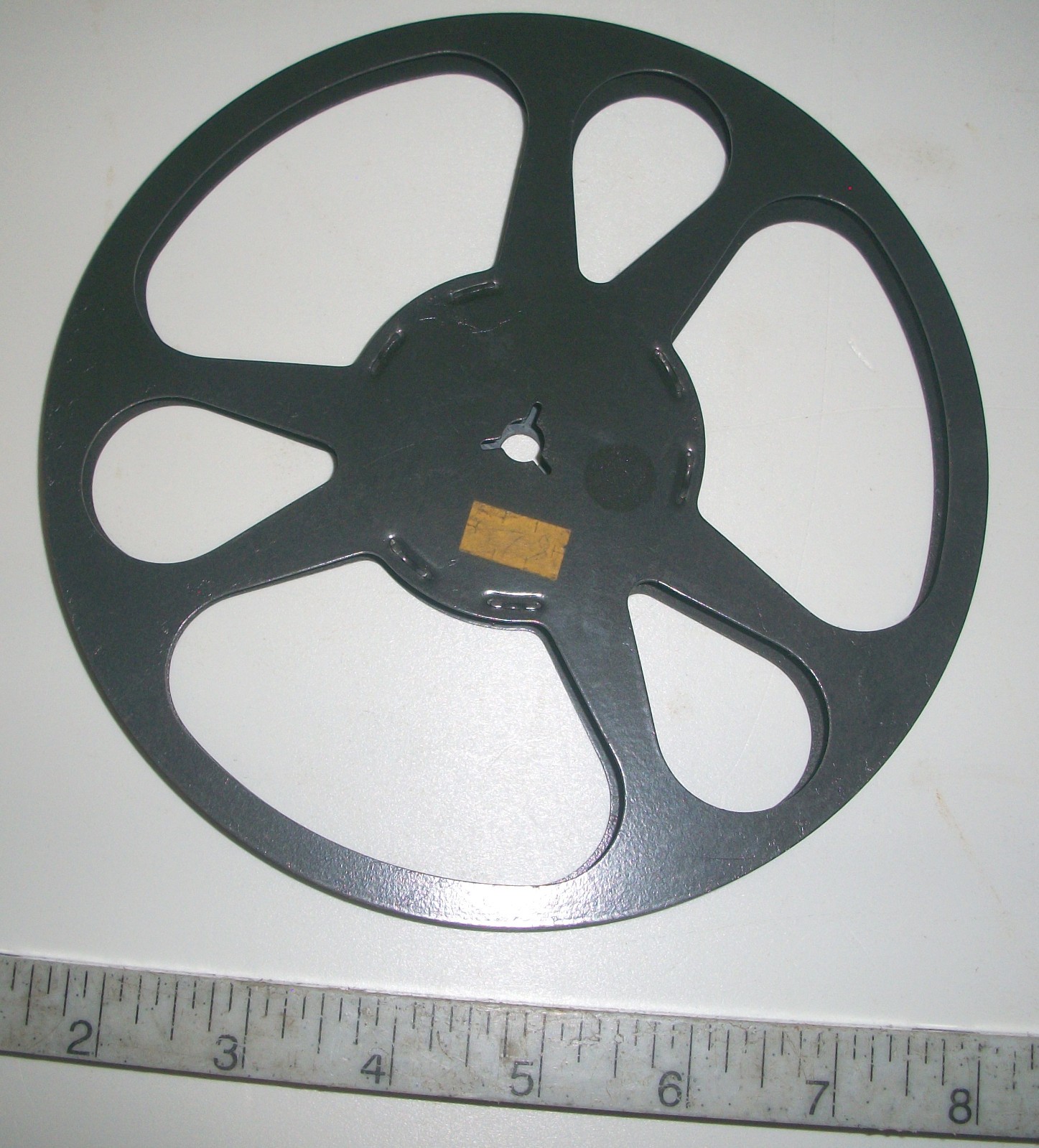4 x GOLDBERG BROS 8mm Vintage Movie 7 inch 400 ft Film Reel Made of Steel, NOS