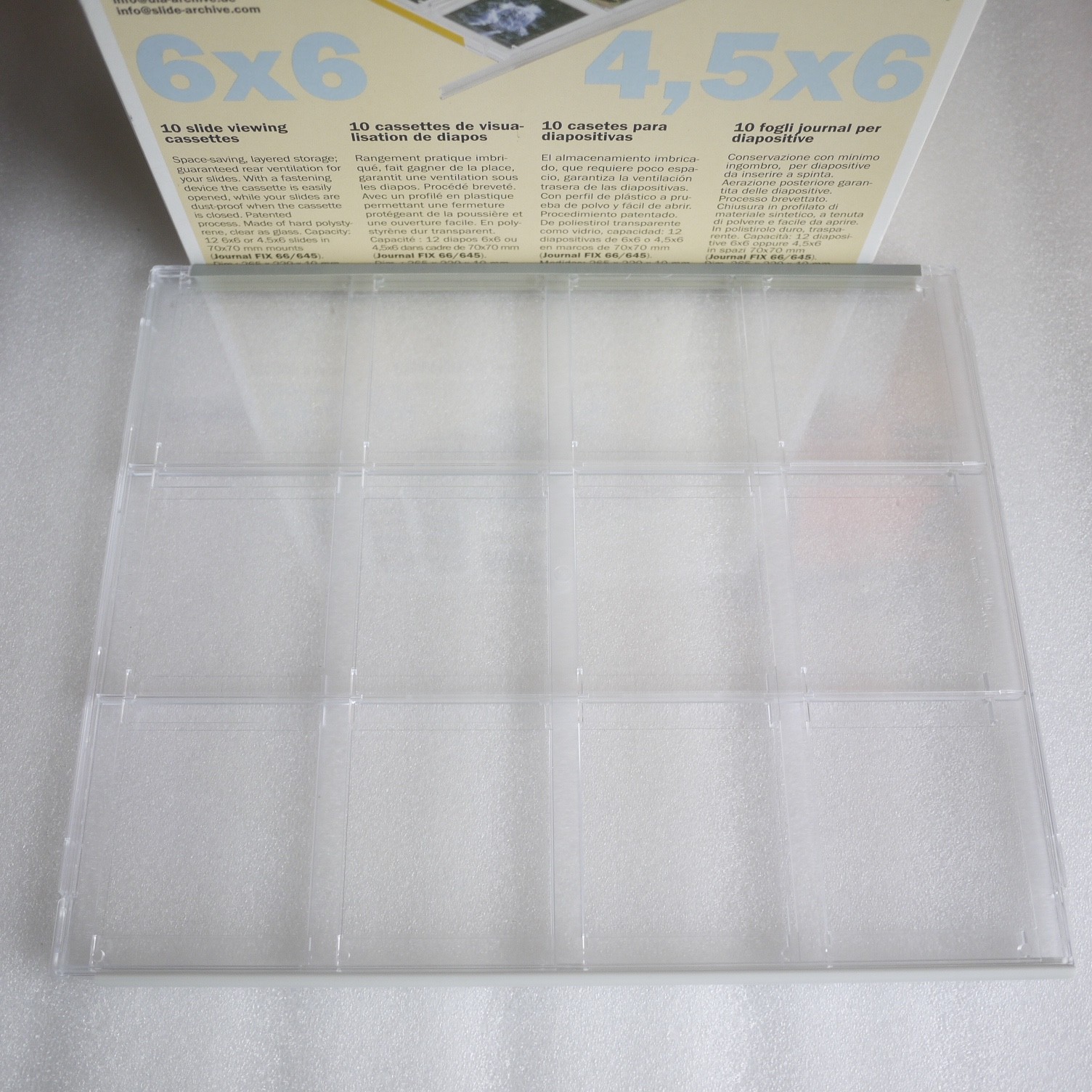 Kunze Journal 6×6 6×4.5 20x Sheets NOS Kunzejournal Hard Plastic Sheets