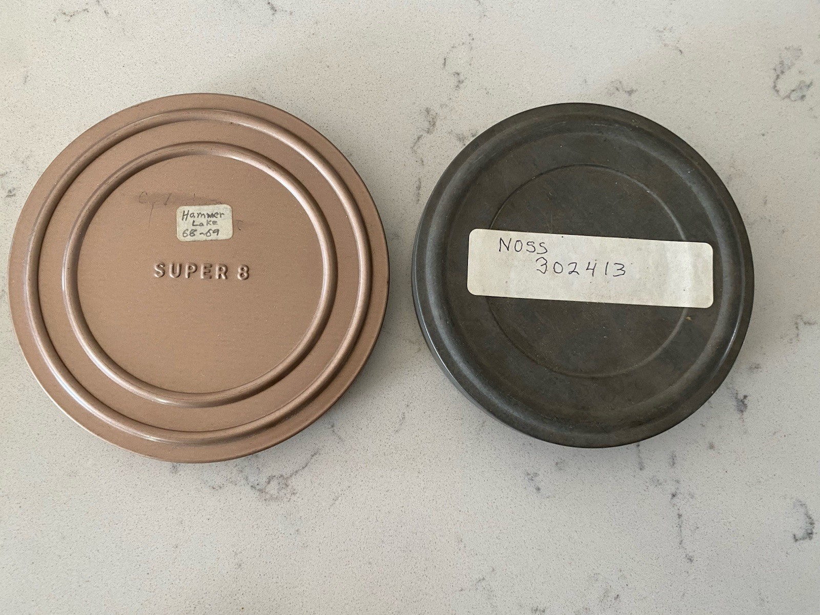 Vintage Film Reels & Canisters 6 Reels 13 Total 19