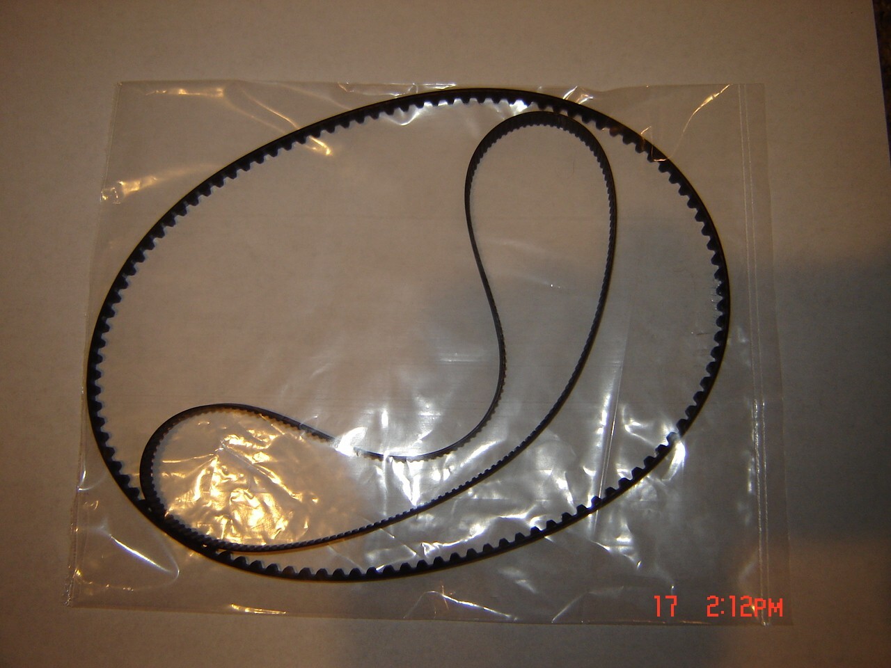 Elmo Cx-350 Projector Belts , 2 Teethed Arm Belts 16mm Elmo Projector belts, New