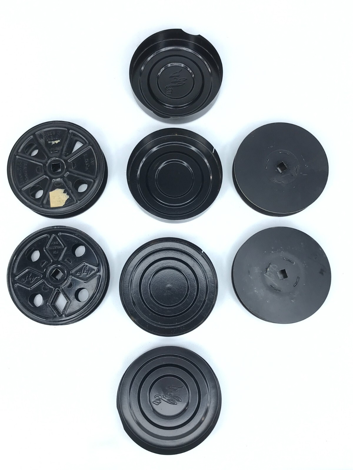 Vintage Agfa 16mm Projector Spool Reels (Set of 4) With 2 Canisters