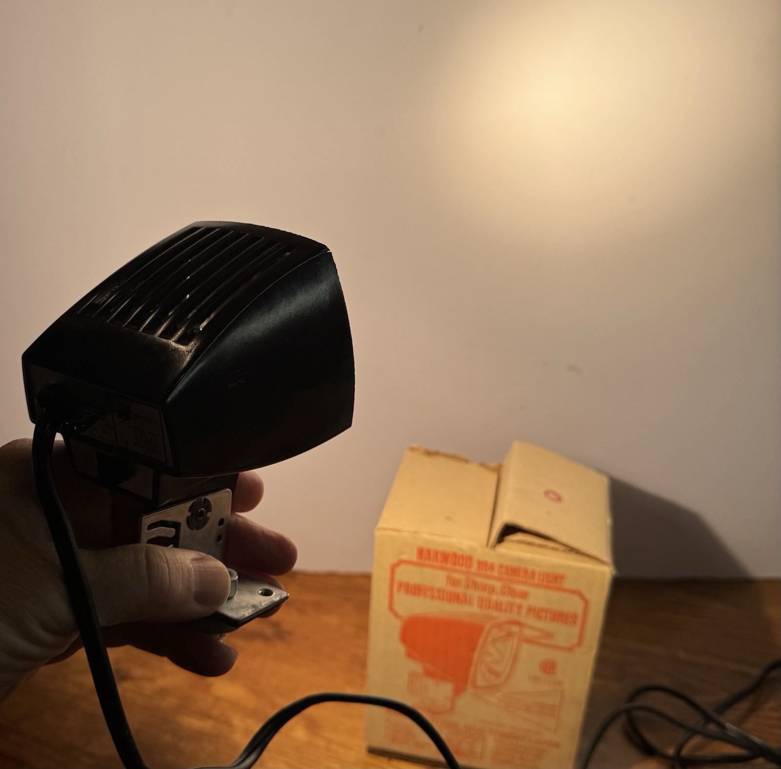 Vintage Harwood XR4 Hi-Intensity Photography Beam Control Light 650w WORKS