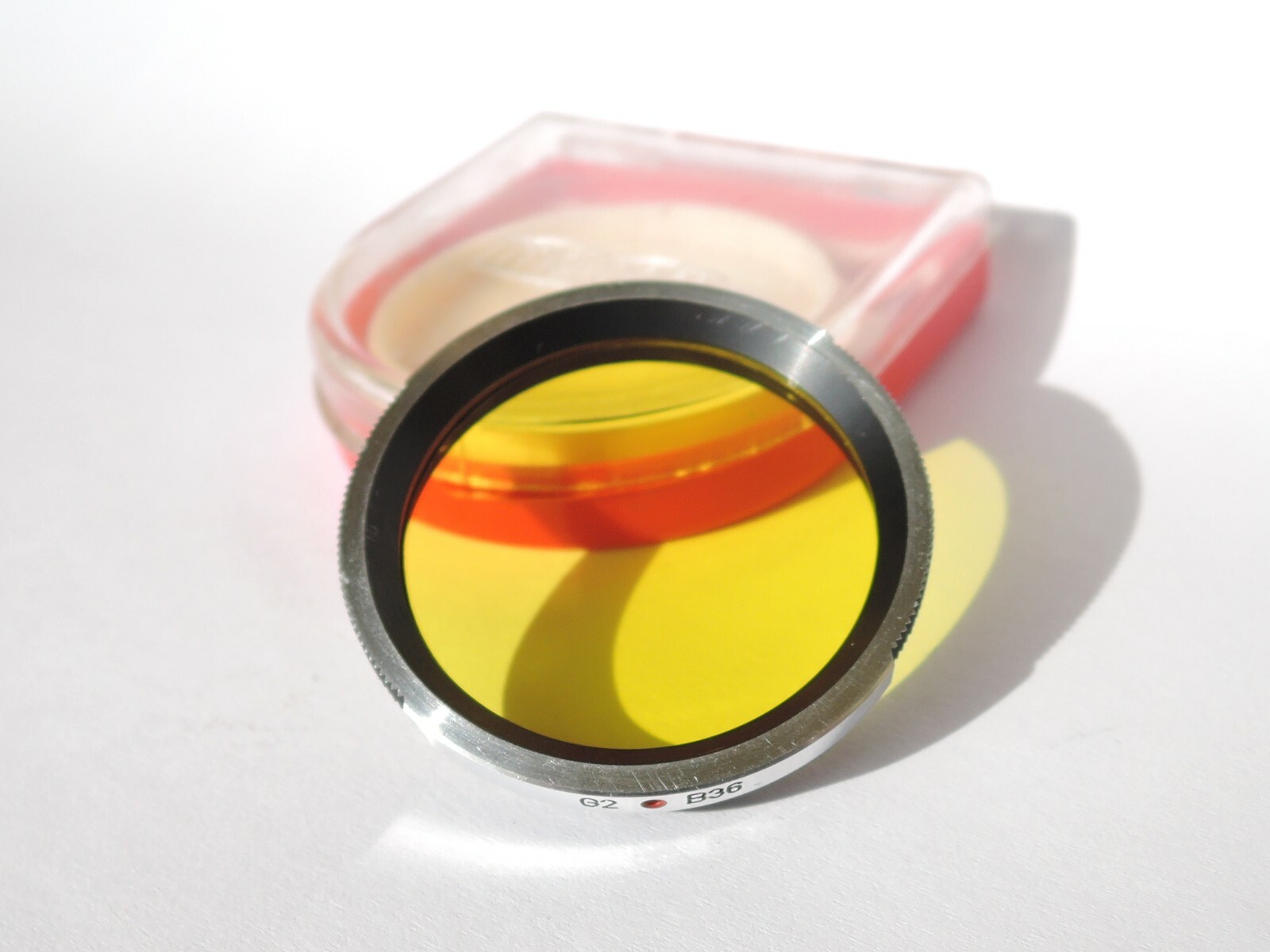 Flexaret MEOPTA G2 B36 Color Filter Czechoslovakia Genuine Accessories Bayonet