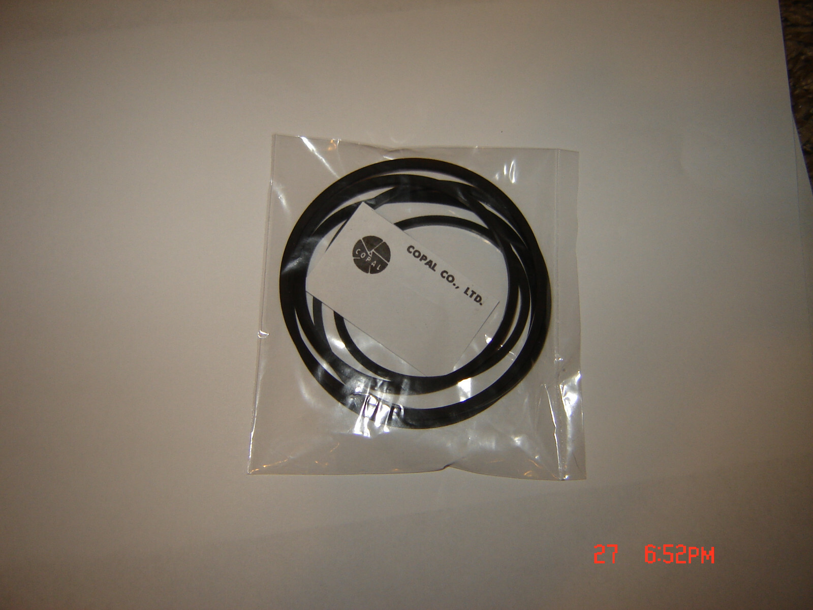 Copal CP sound 501, 505, 515, 520 Projector Belt’s, Complete 4 Belt Set