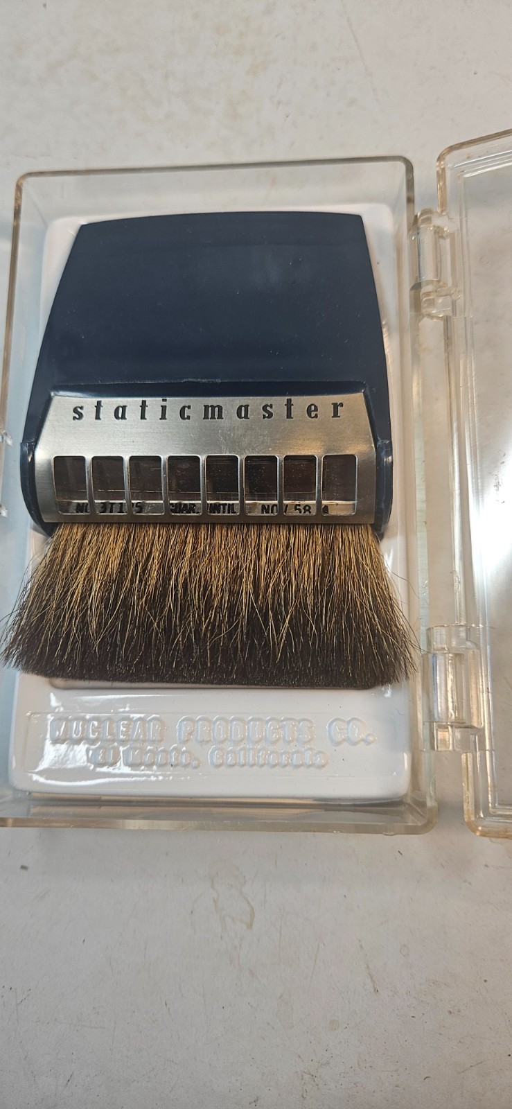 Vintage Staticmaster 3T125 guar. to Nov. 58 by Nuclear Products Co. S 2 B1