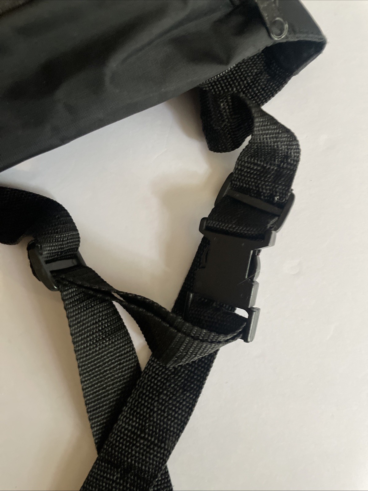 Vintage 1990s Kodak Film Photography Black Fanny Pack Waist Bag
