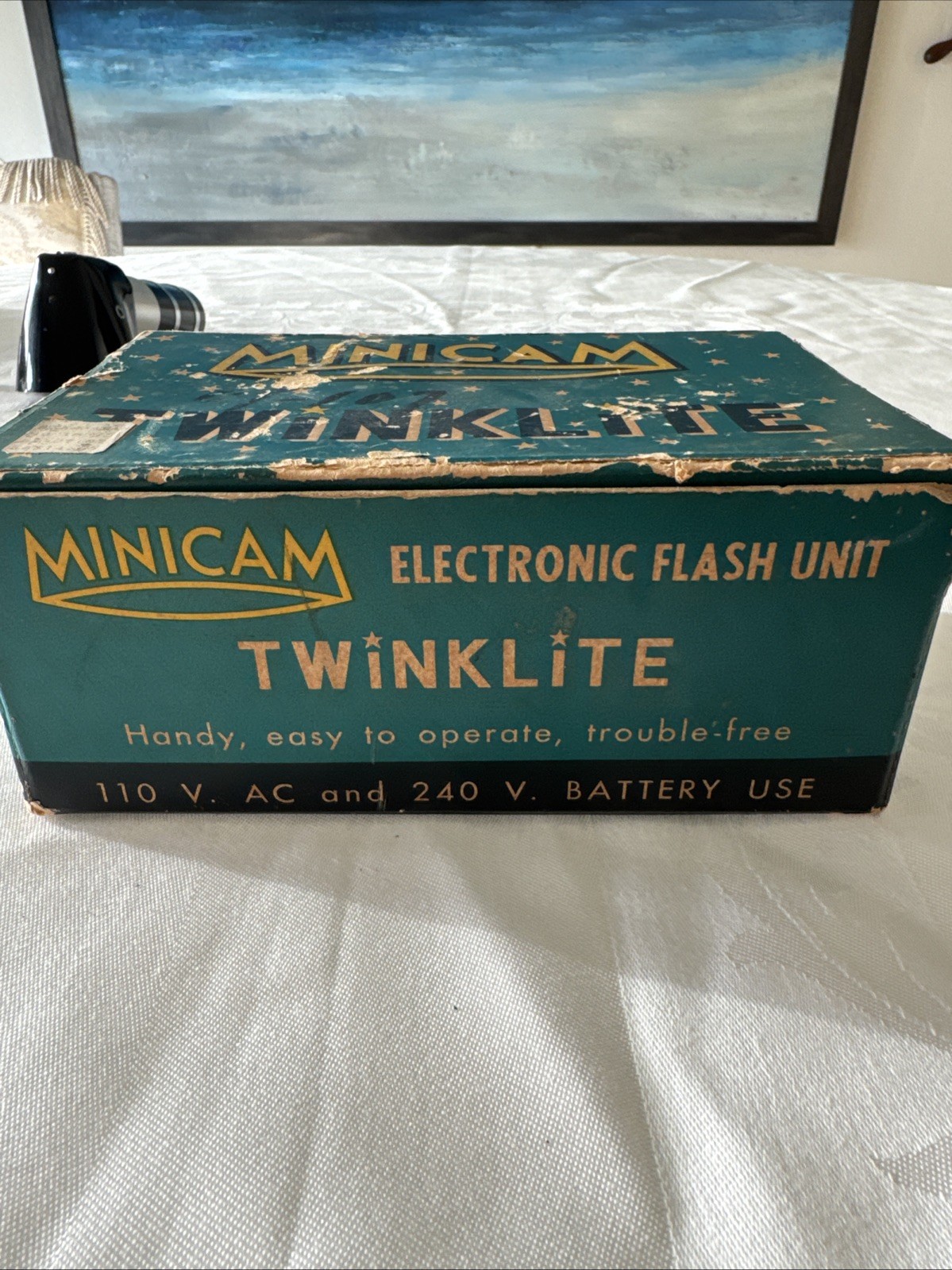 VTG Minicam (Tokyo, Japan) Synchron Twinklelite Nikon Flash Unit With Box Book”