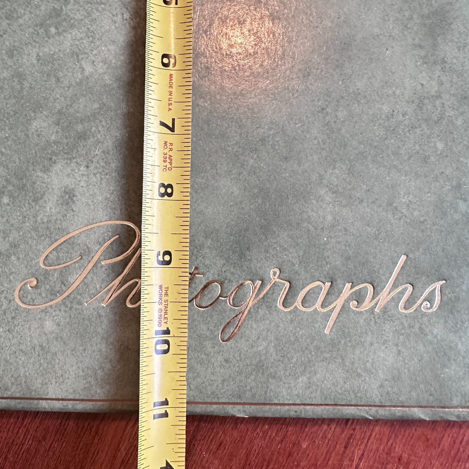 Vintage Green Photo Album 1940’s Grannycore Memories Grandma Cottagecore Old