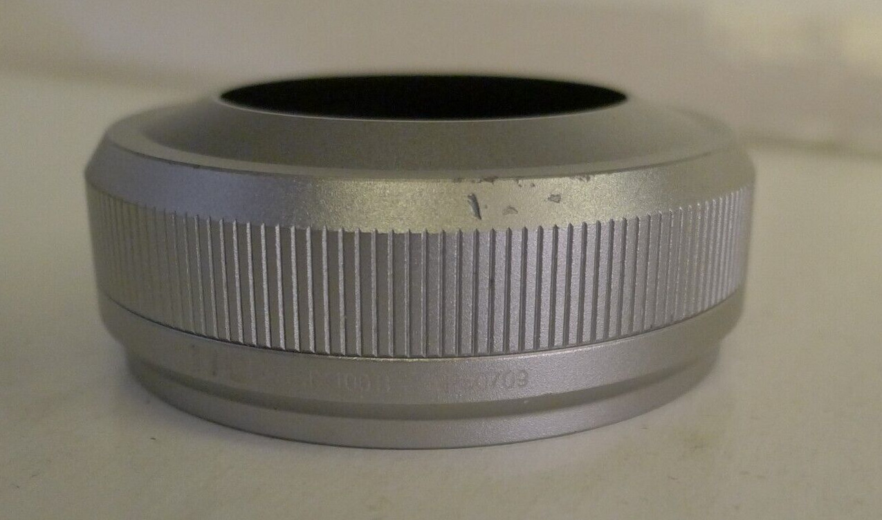 JJC LH-JX100II Silver Lens Hood replaces LH-X100 for Fujifilm X100s X100T X100V