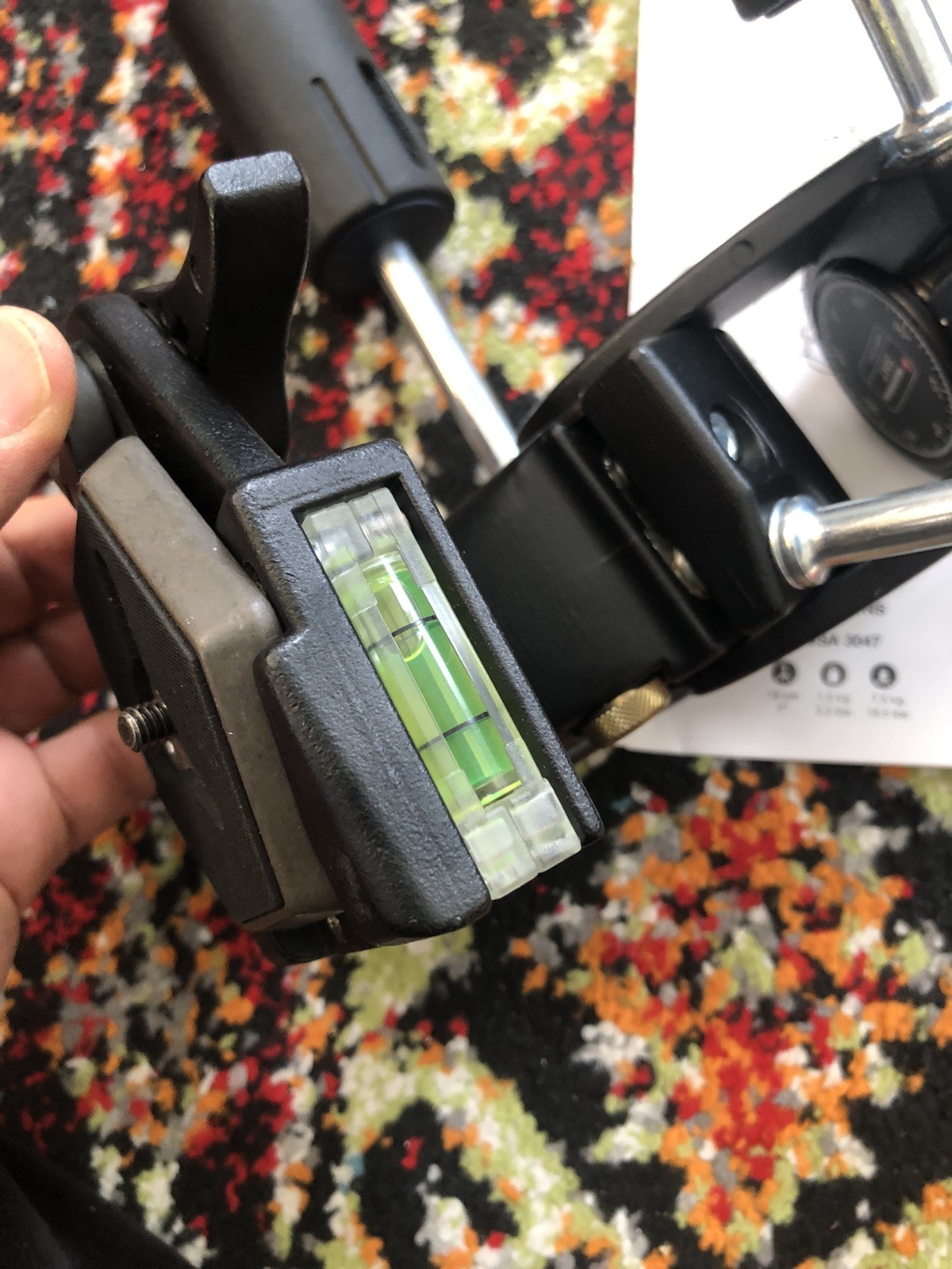 Manfrotto 029 Three Way Pan Head With QR Plate