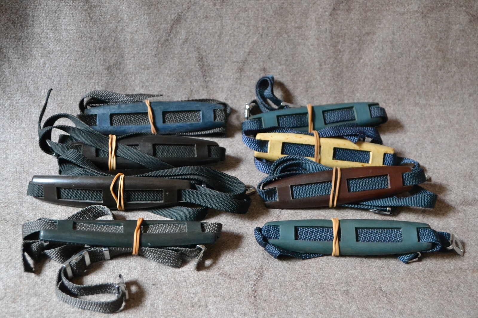 Original neck strap with fasteners for Kiev-6 60 shoulder pad medium format 1 ps