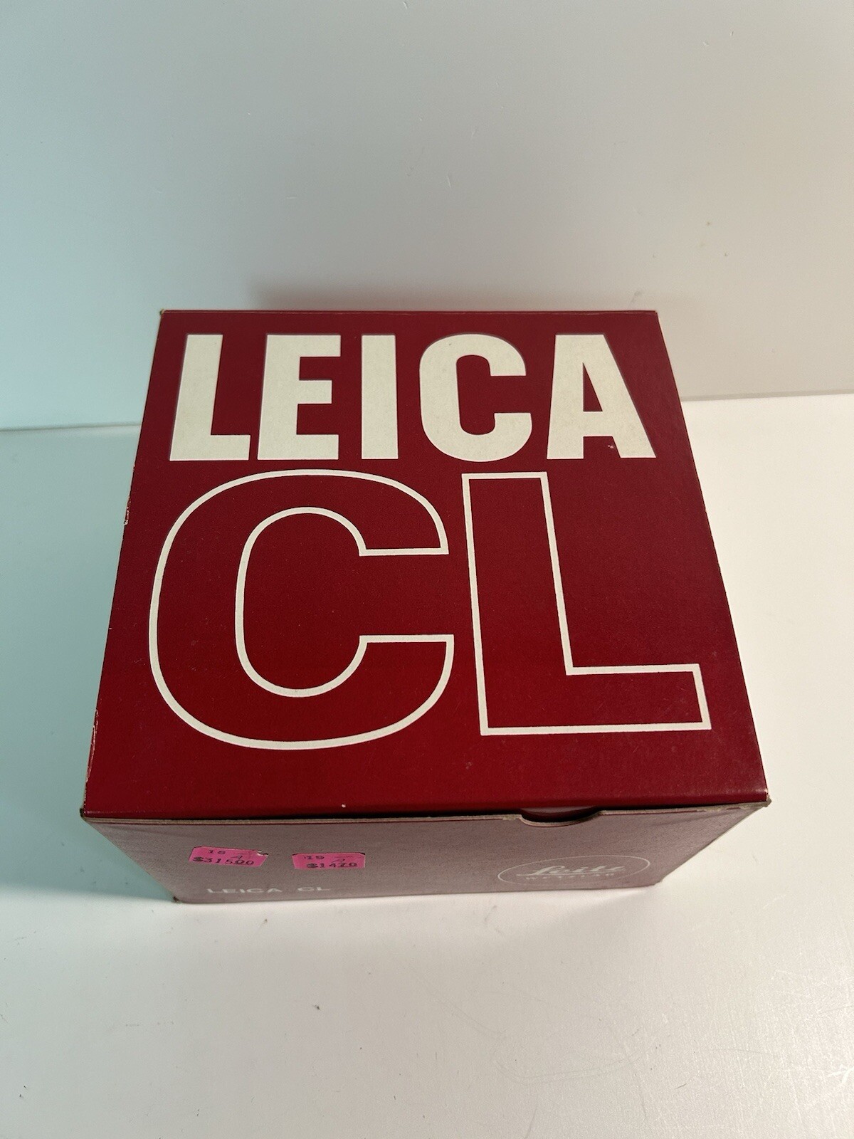 Vintage Box for Leitz Leica CL Camera 50th Anniversary – BOX ONLY