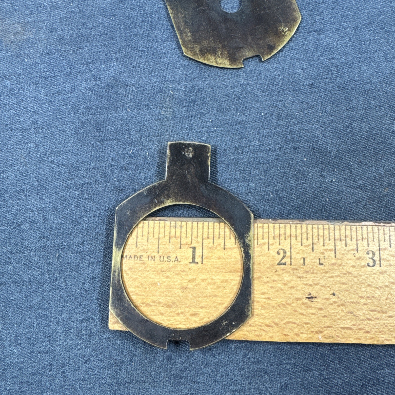 Set of 3 Waterhouse Aperture Stops for Antique Lens with Leather Case