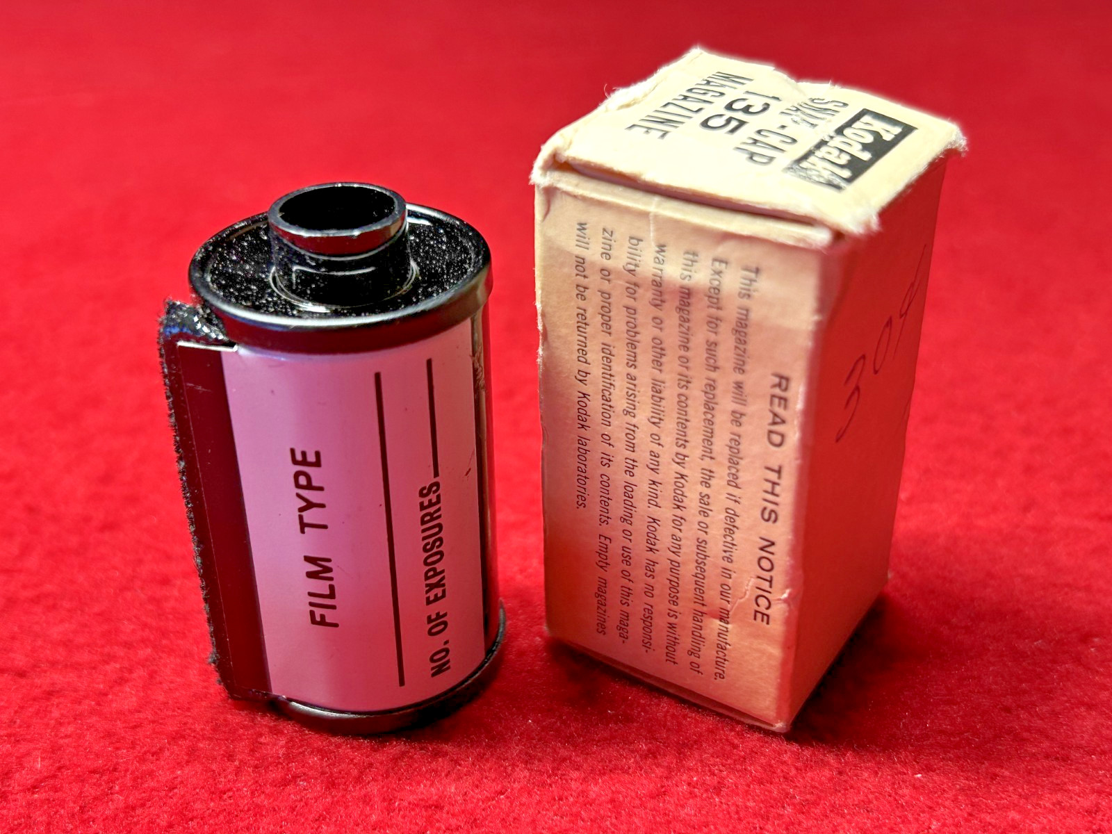 Kodak Snap-Cap 135 Magazine Vintage