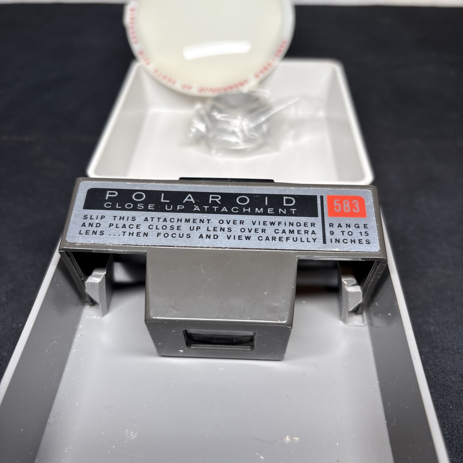 Vintage Polaroid Close-Up Kit #583 in Jewel Case