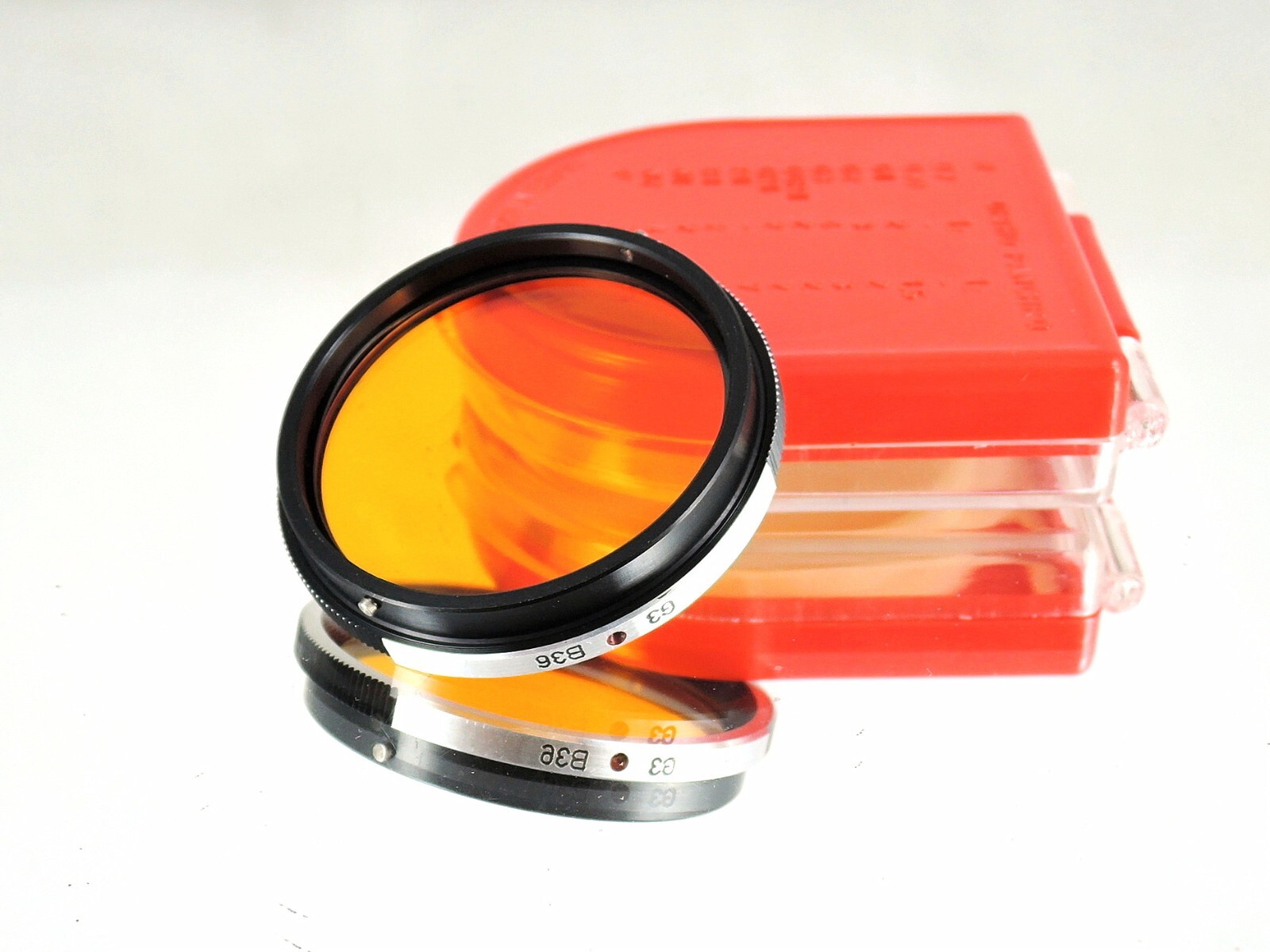 Flexaret G3 B36 Color Filter MEOPTA Genuine Accessories Bayonet Great Orange