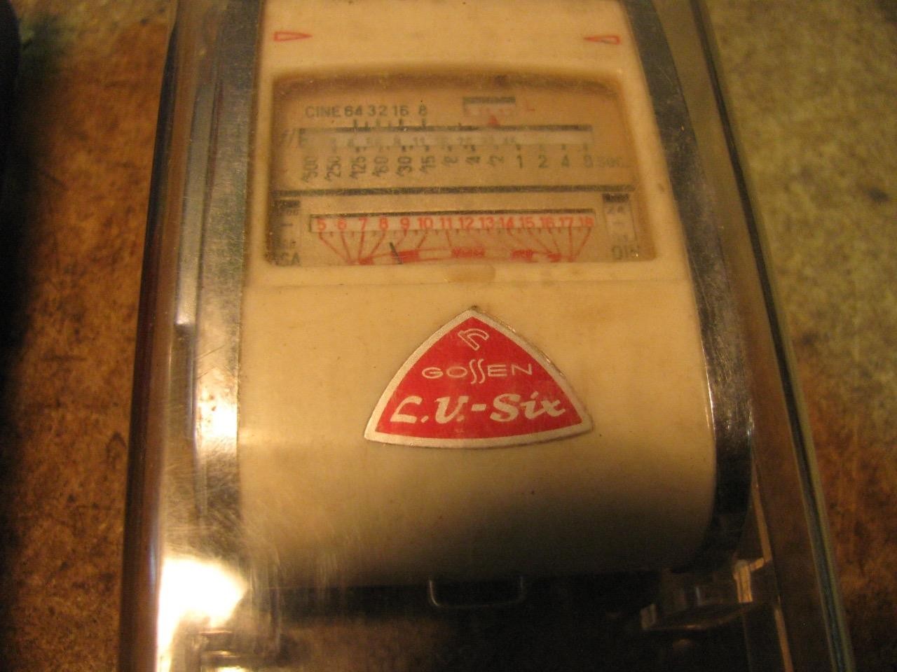 Gossen L.V. Six Light Meter