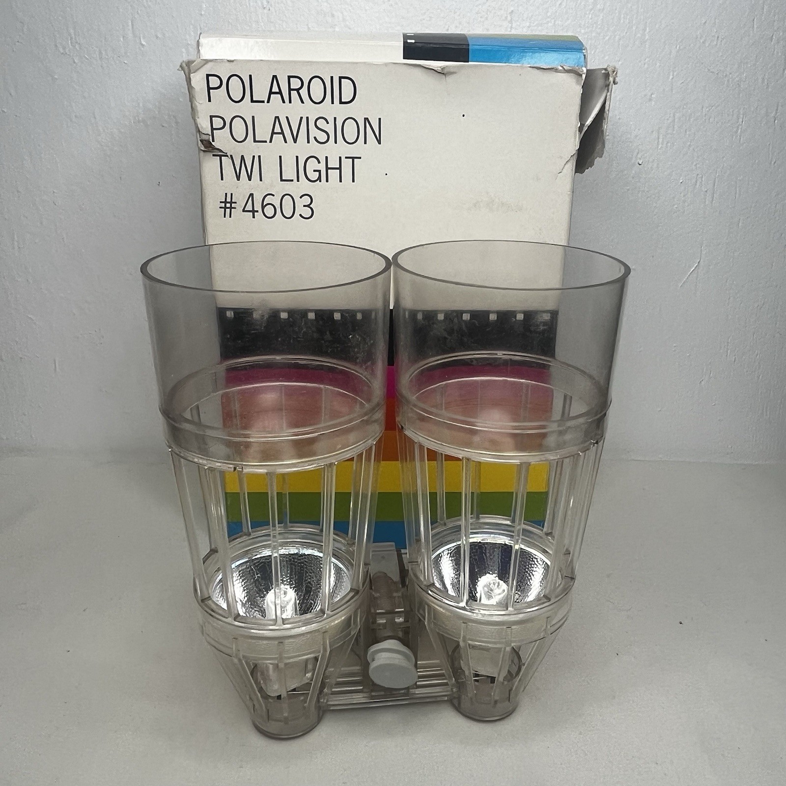 Polaroid Polavision – TWI LIGHT – Tape Land Movie Camera Video w/ Original Box
