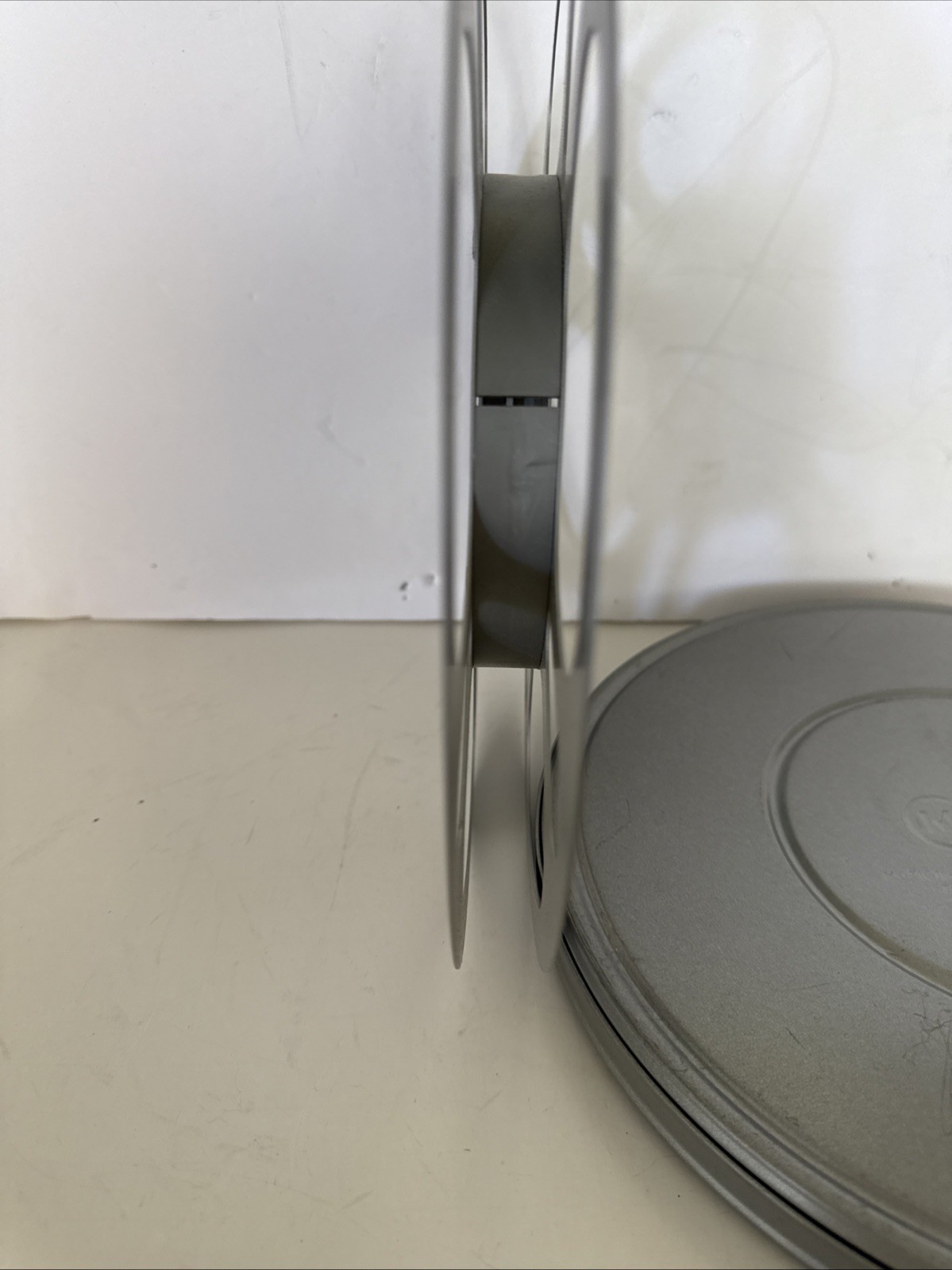 Vtg Motion Picture Enterprises 16mm Metal Film Reel 10 3/4in Canister Art Decor