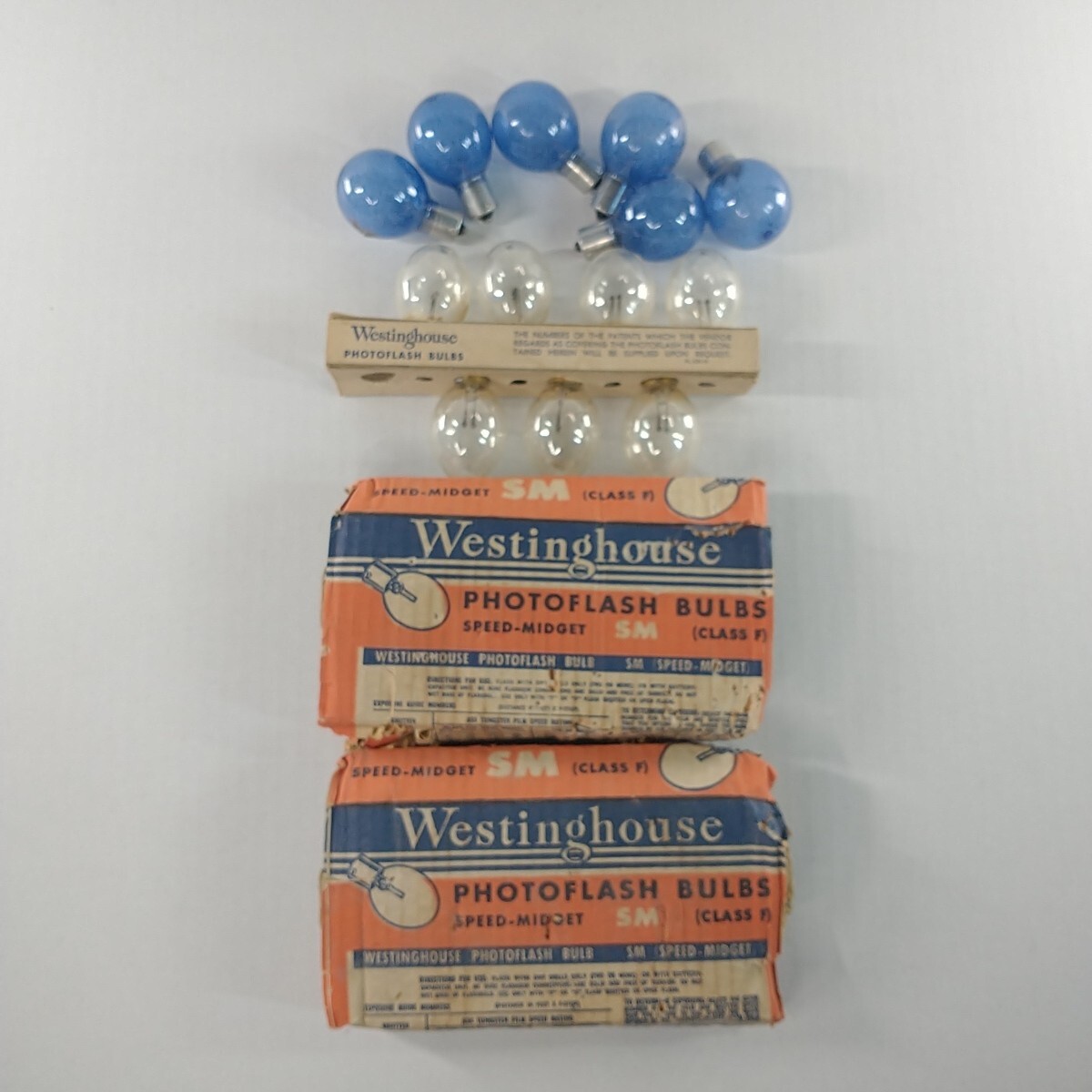 Vintage Photo Flash Bulb Lot Sylvania Westinghouse SM Speed Midget NOS