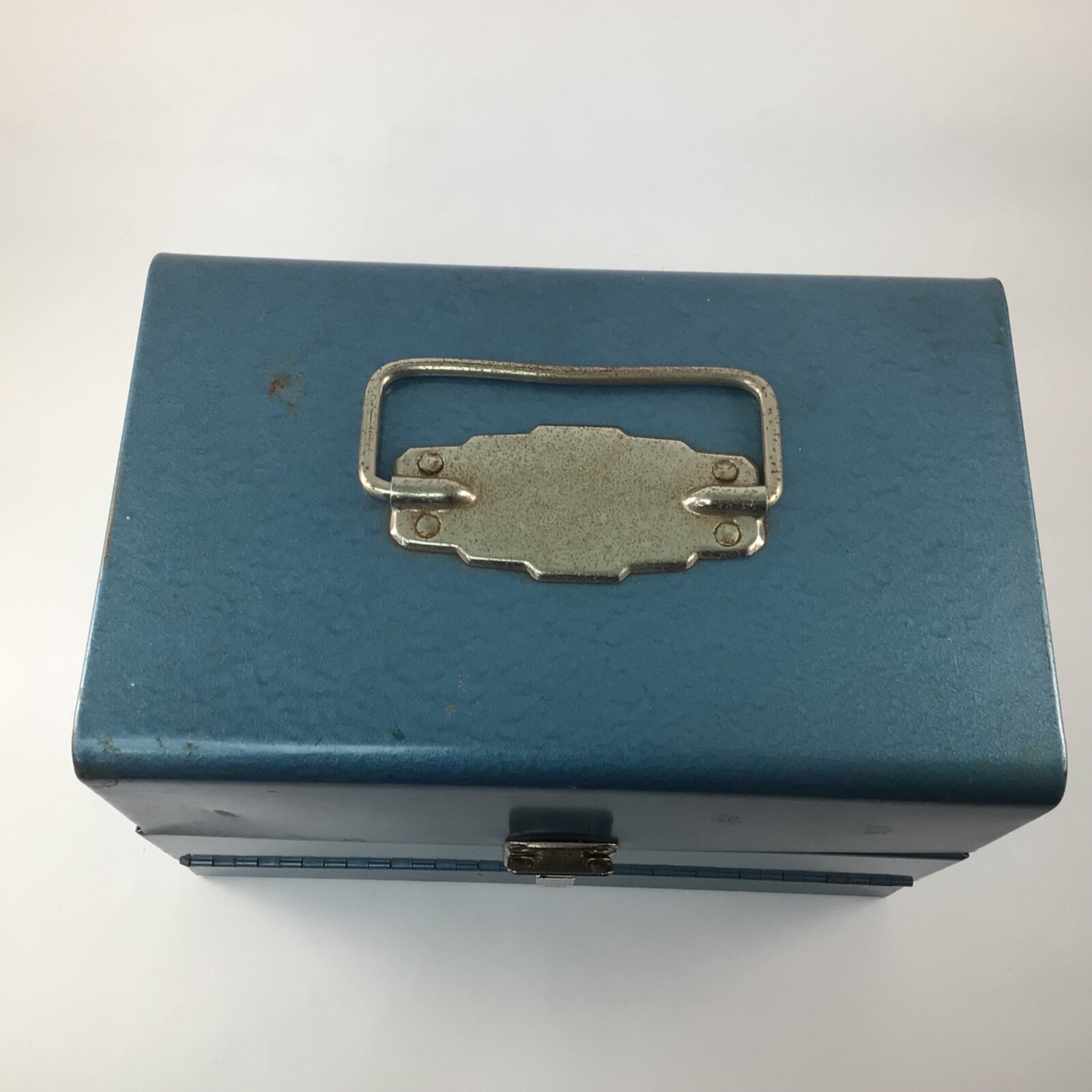 Vintage Metal Storage Box for 12 8mm Movie Reels Chest Box Storage