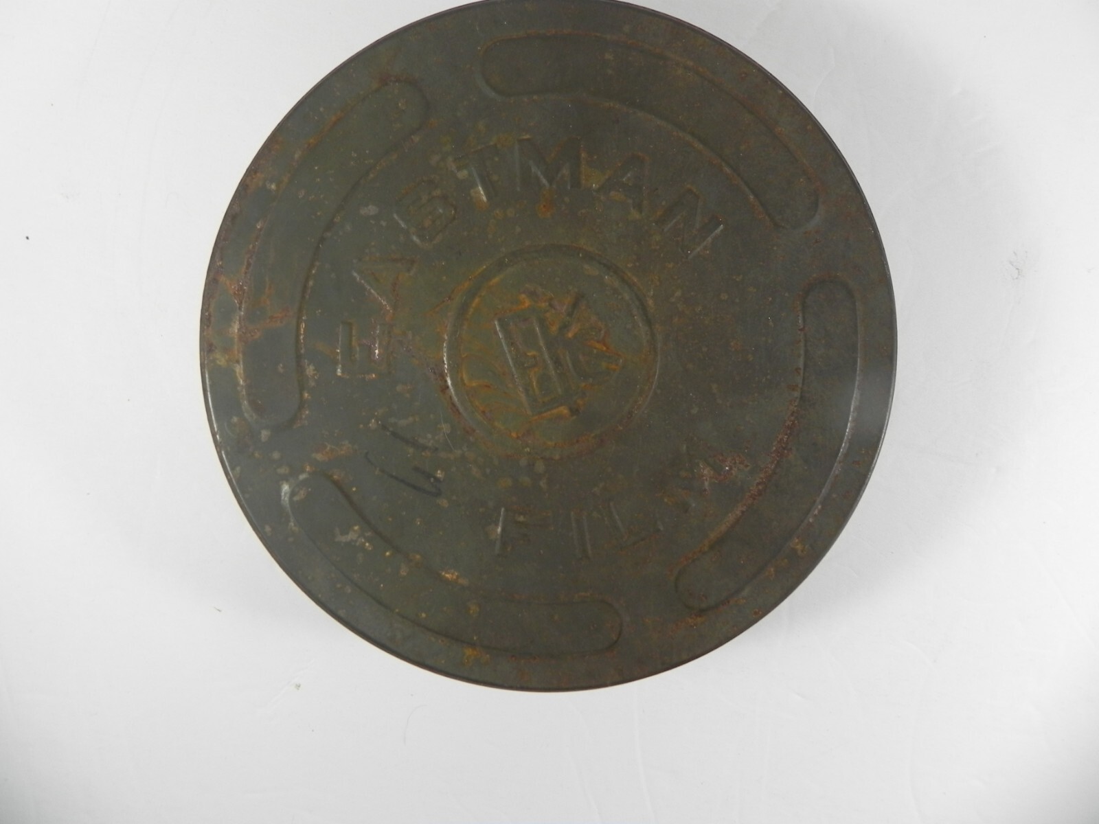 Vintage EASTMAN KODAK Metal Film Reel Canister Tin Large Movie Reel Tin