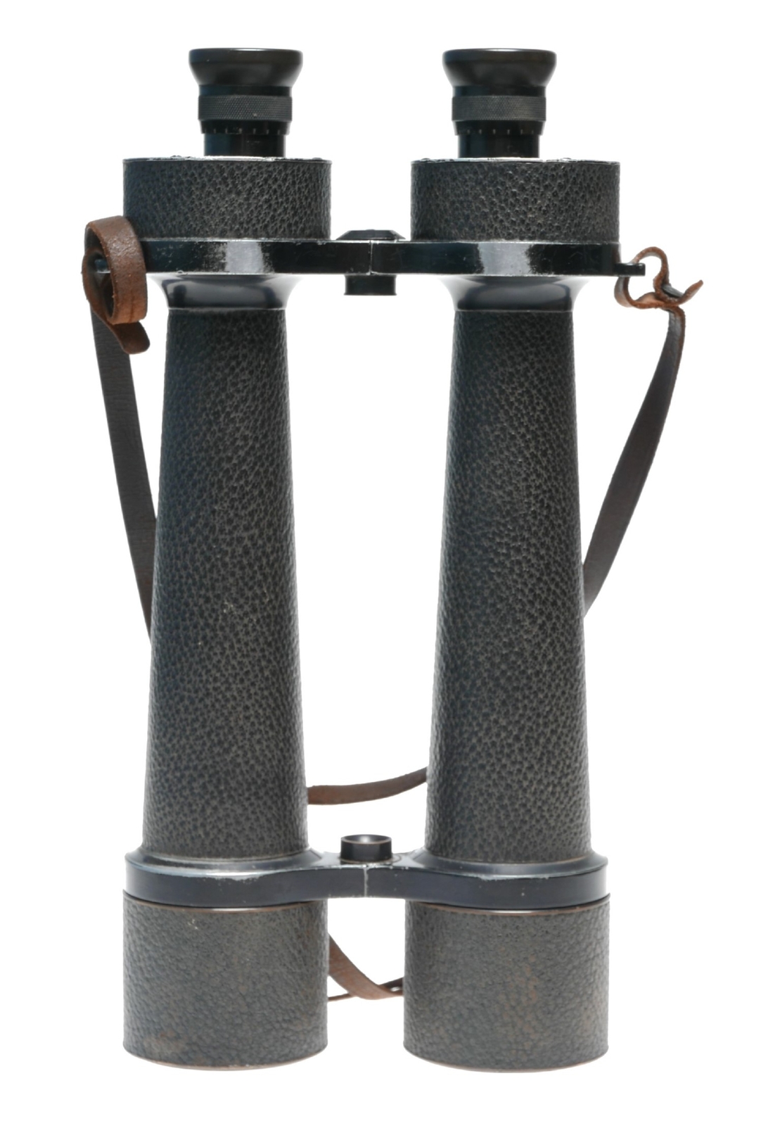 WWI Carl Zeiss Jena Delfort Binoculars 18×50 Original Leather Strap cased