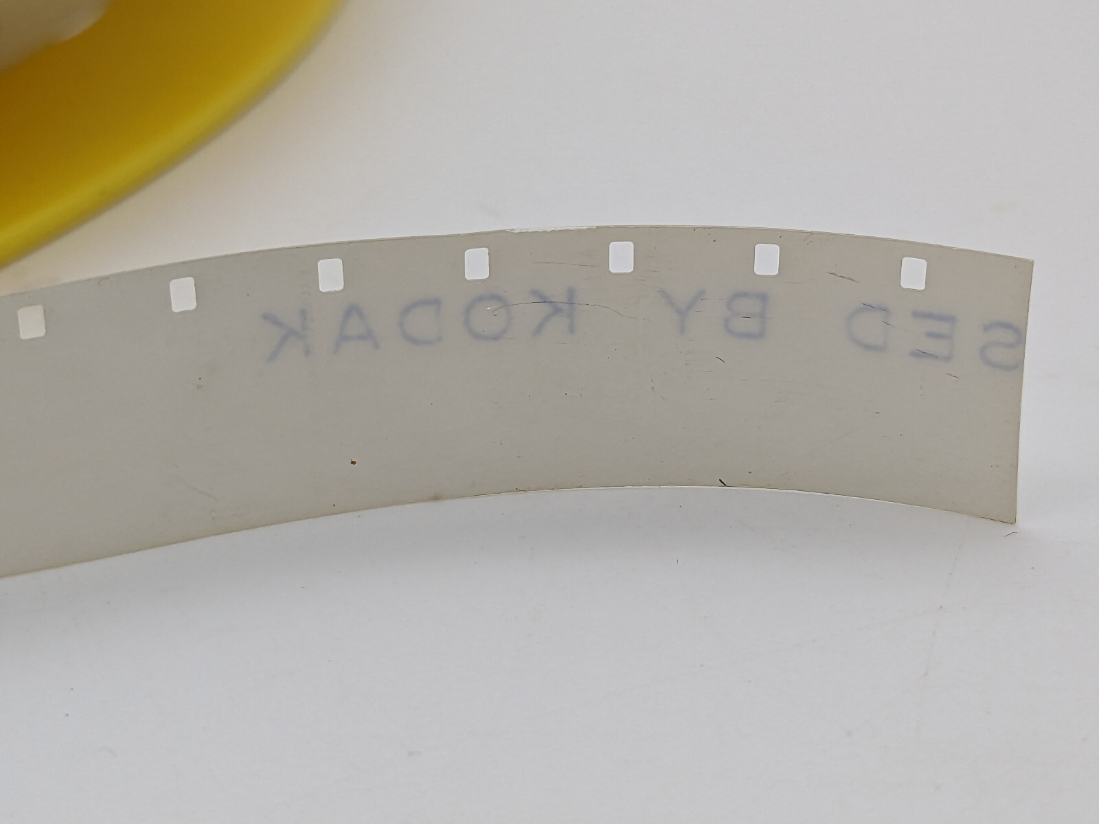 Original PlioMagic Plastic Film Can Cat No 22008 w 10 1/2″ Reel-Says LumberjacK?