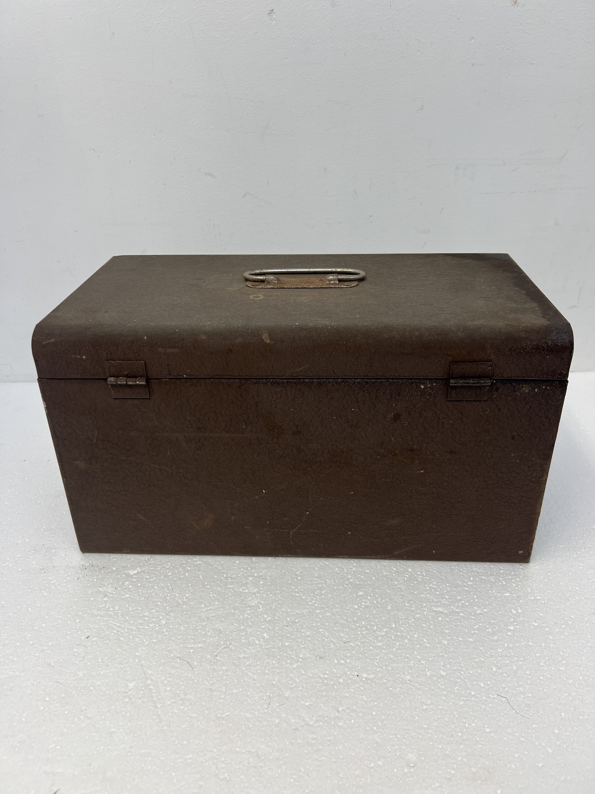 Vintage Metal 8MM Film Reel Storage Box Case USA S-K Tool steel Sherman Klove