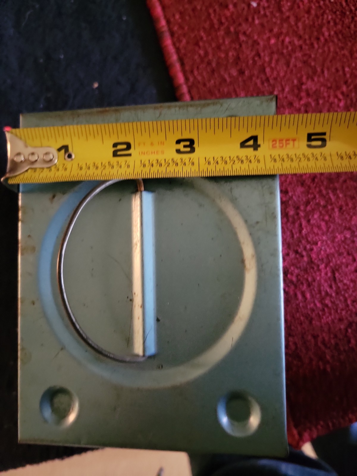 Vintage Kmart Metal Reel Storage Film Case Box