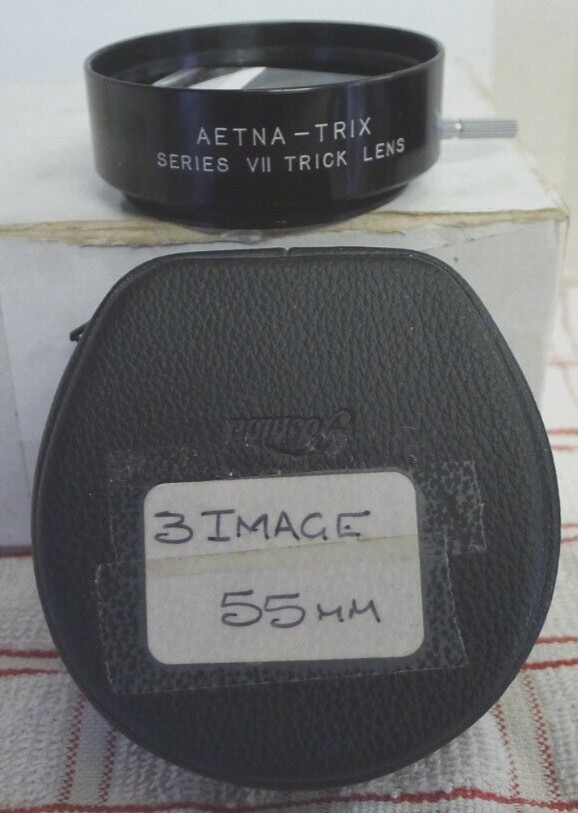Aetna – Trix Series VII Trick 3 Image Lens with Zipper Case – Made in Japan