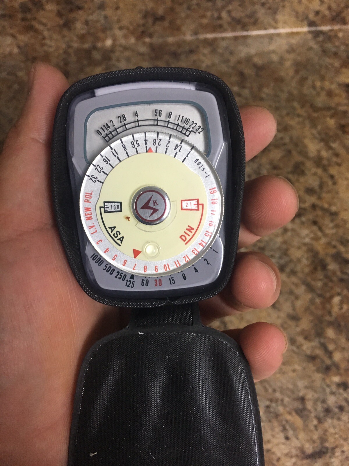 RARE Unittic ASA DIN CDS Light Exposure Meter