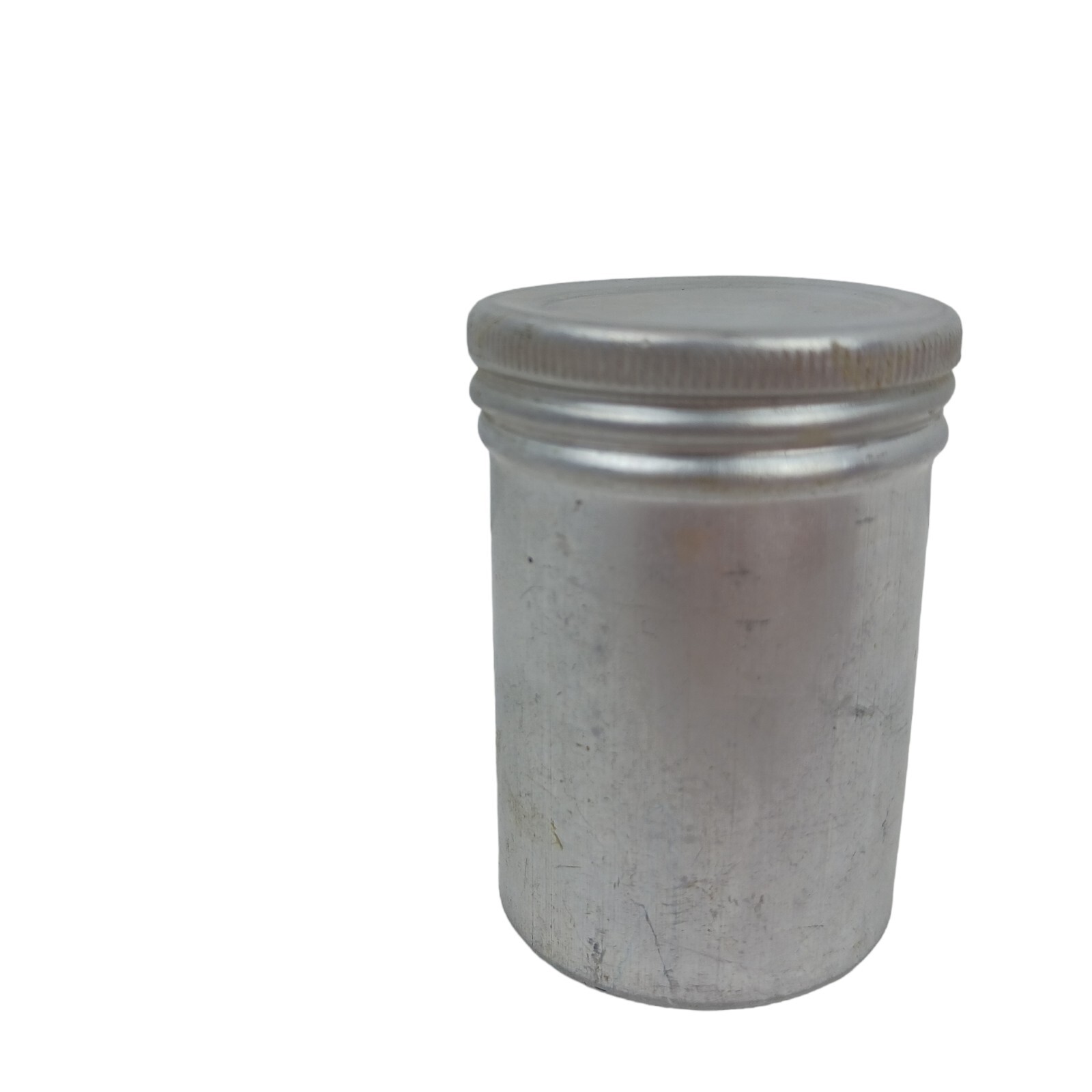 Perutz Aluminum Film Canister 35mm Vintage Rare Screw Top