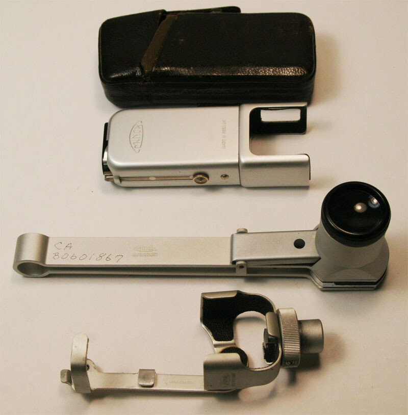 Minox Transparency Vewer Cutter, Tripod Clamp & Bulb Flash Gun for B