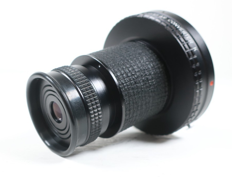 Asahi Pentax Monocular Converter K 2X Teleconverter PK Mount w/ Front Cap & Case