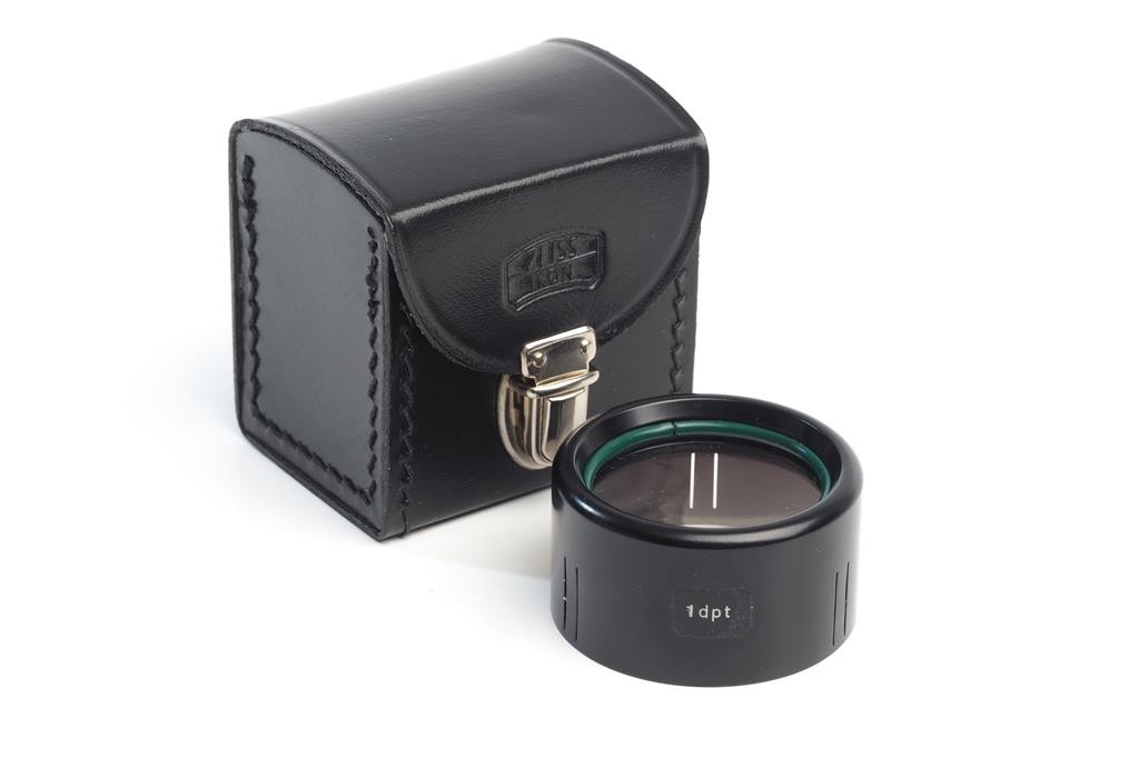 ZEISS Ikon 1 Diopter Loupe in Leather Case 23.2006
