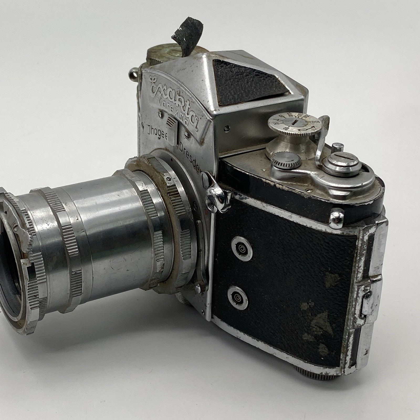 Exakta varex II a Vintage Camera FOR PARTS/ NOT WORKNG MISSING PARTS