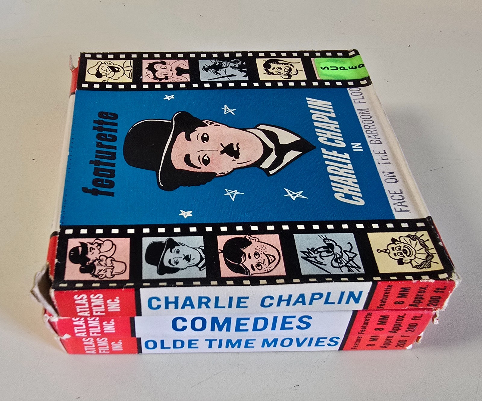 Featurette Charlie Chaplin + Olde Time Movies + Comedies (ALL SUPER 8) LOT-3