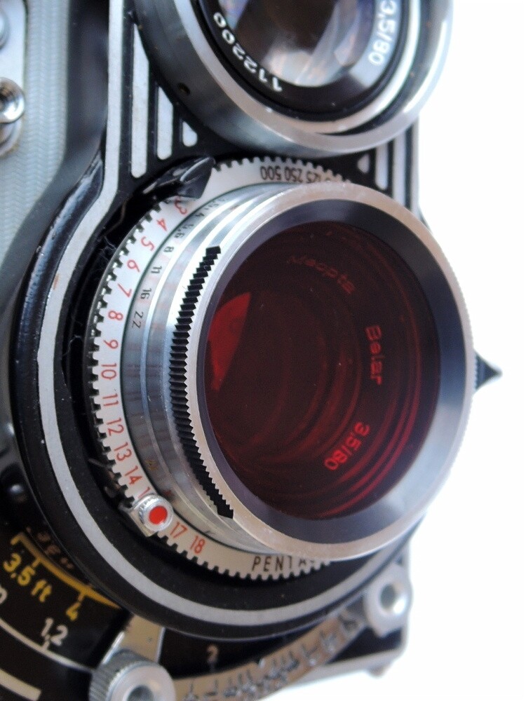 Flexaret MEOPTA B36 R1 Color RED Filter Genuine Accessories RARE