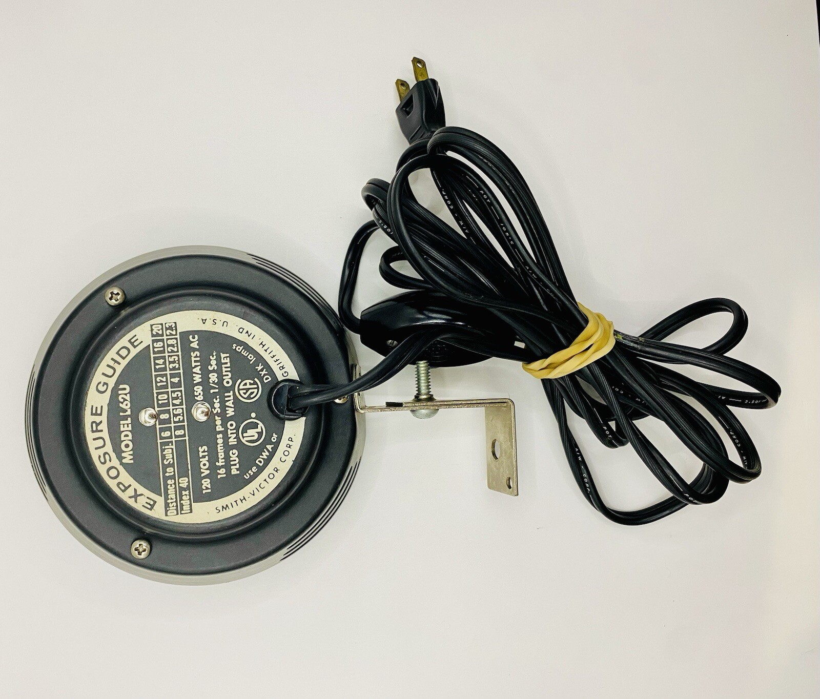 Vintage Smith Victor Movie Light For Super 8 Cameras With Box Model L62U